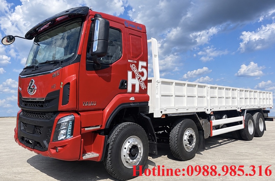 Xe tải thùng lửng 4 chân